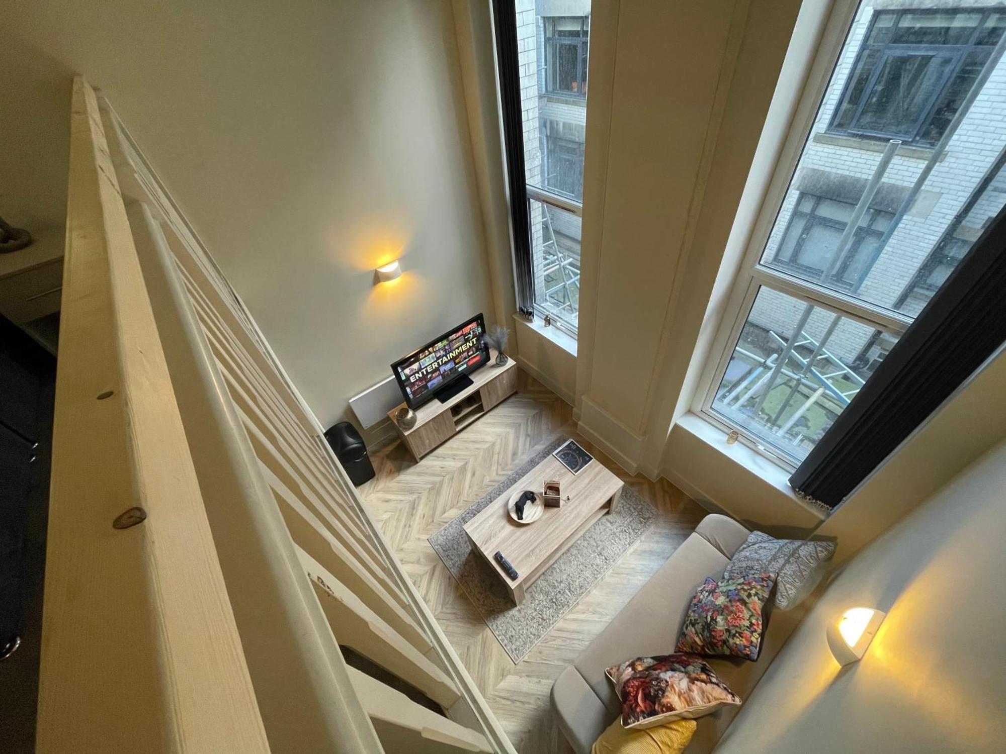 Luxury Mezzanine Apartment In Central Leeds Central Station Bagian luar foto