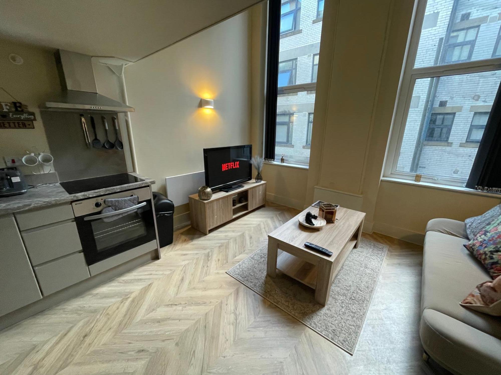 Luxury Mezzanine Apartment In Central Leeds Central Station Bagian luar foto